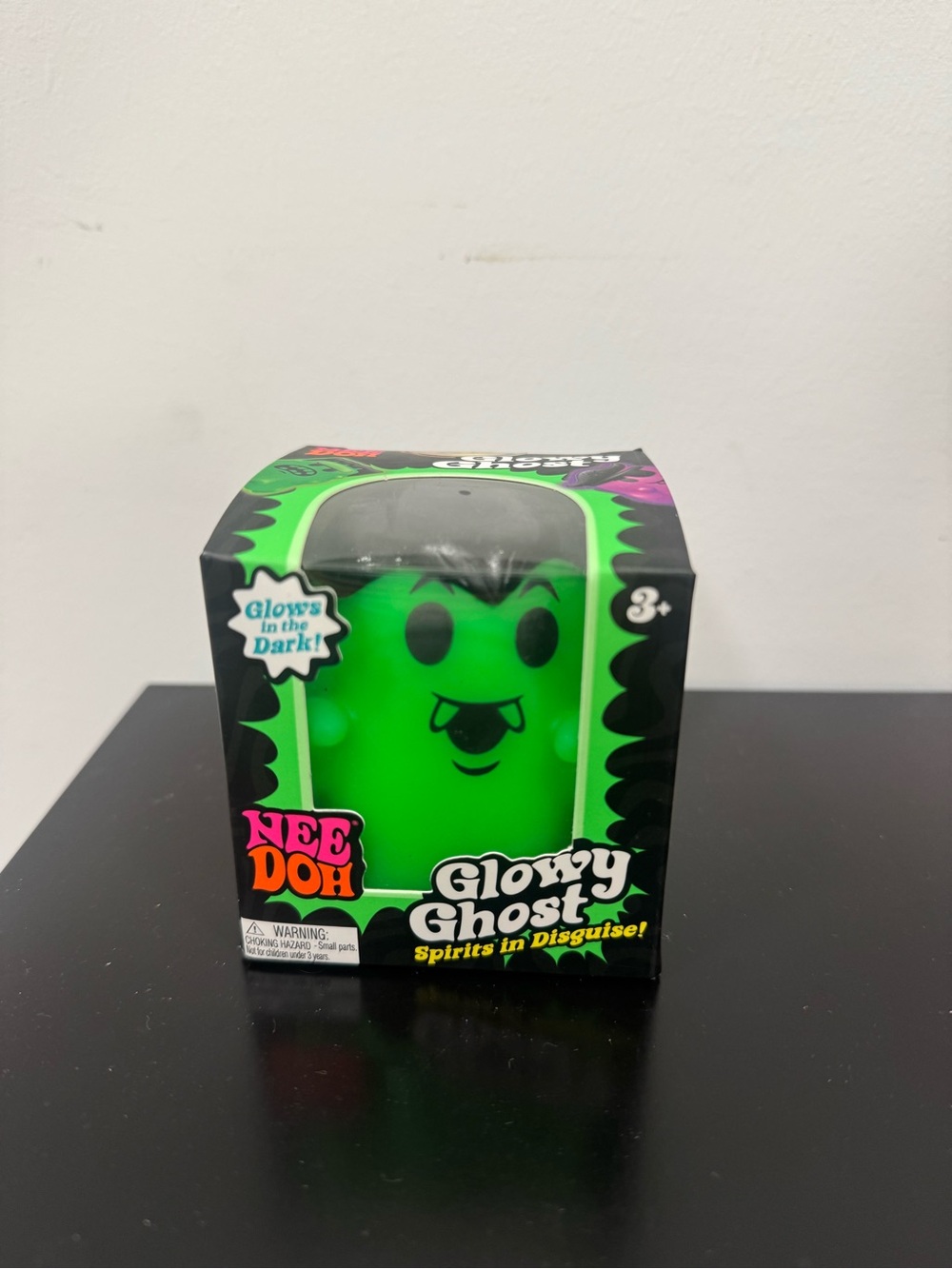 PRICE FIRM Needoh Glowy Ghost Halloween Squishy Fidget Glow in the Dark vampire